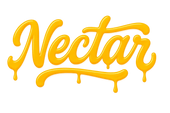 Yellow 'Nectar' logo on a white background